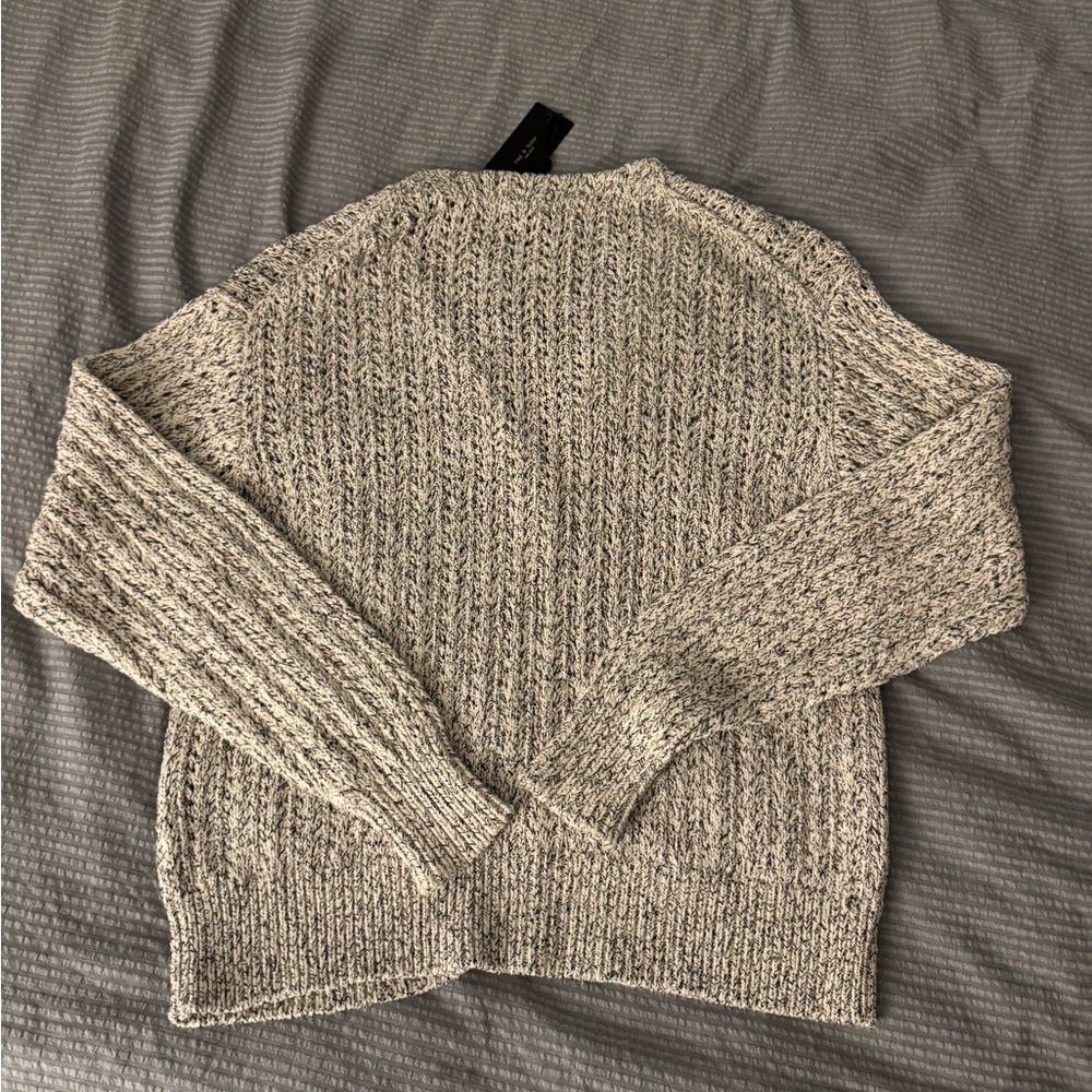 NWT rag & bone Textured Gray Cardigan - Picture 4 of 9